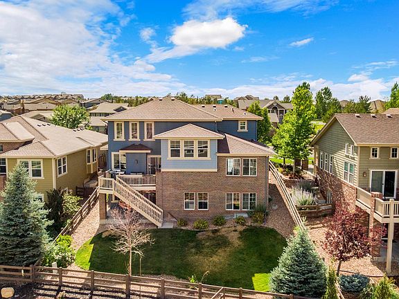 Walkout basement and nice deck with views of the reservoir