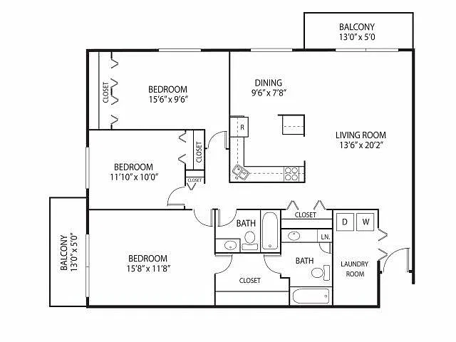 Floor plan Willow