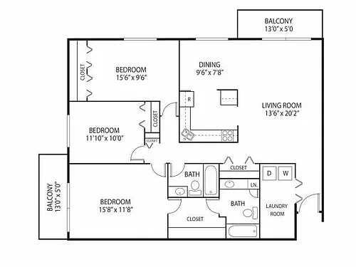 Floor plan Willow