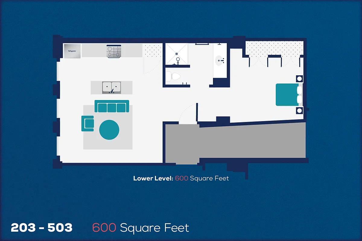Floor plan 203