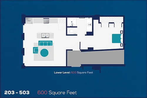 Floor plan 203