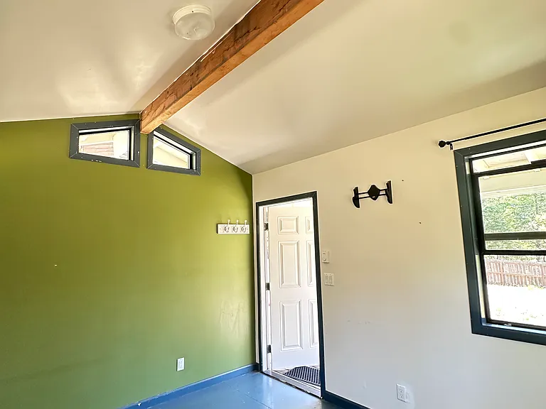 Small cabin interior