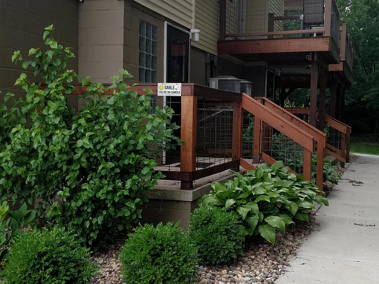 Front entrance