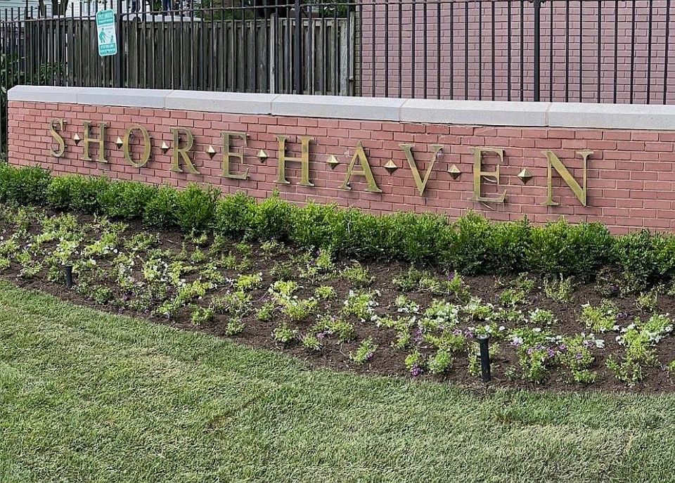 A beautiful gated community