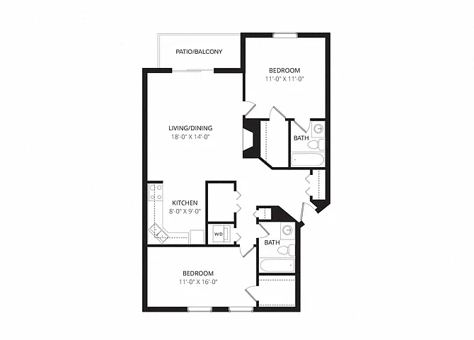 Floor plan W1