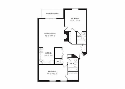 Floor plan W1