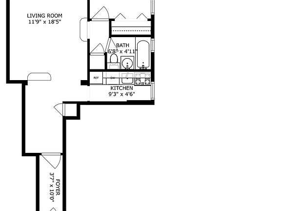 2nd image of 155 W 71st St APT 1F