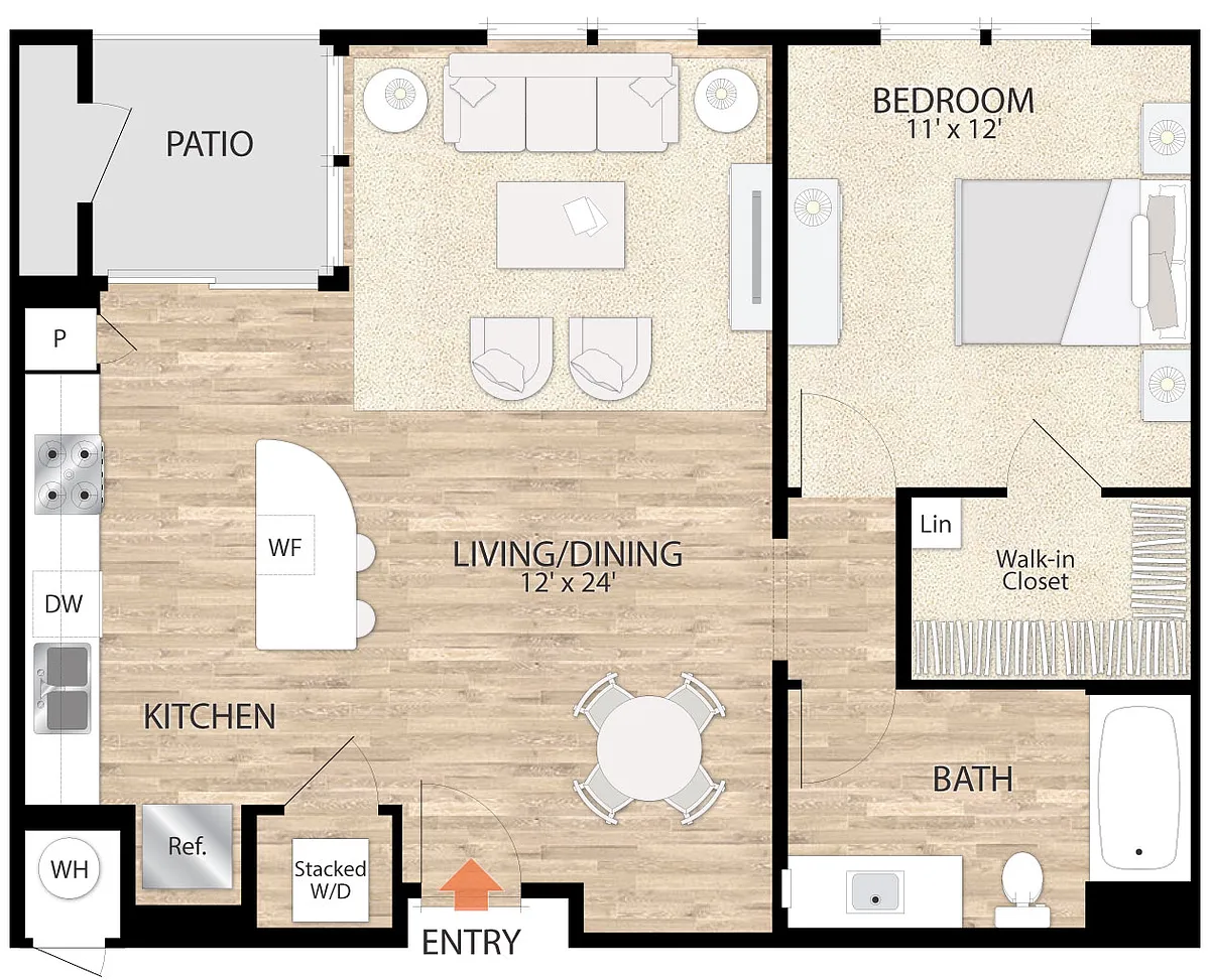 Floor plan Plan D