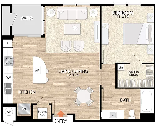 Floor plan Plan D