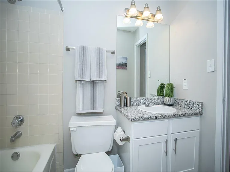 Model. Bathroom.