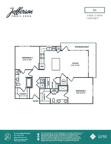 Floor plan B6- Attainable
