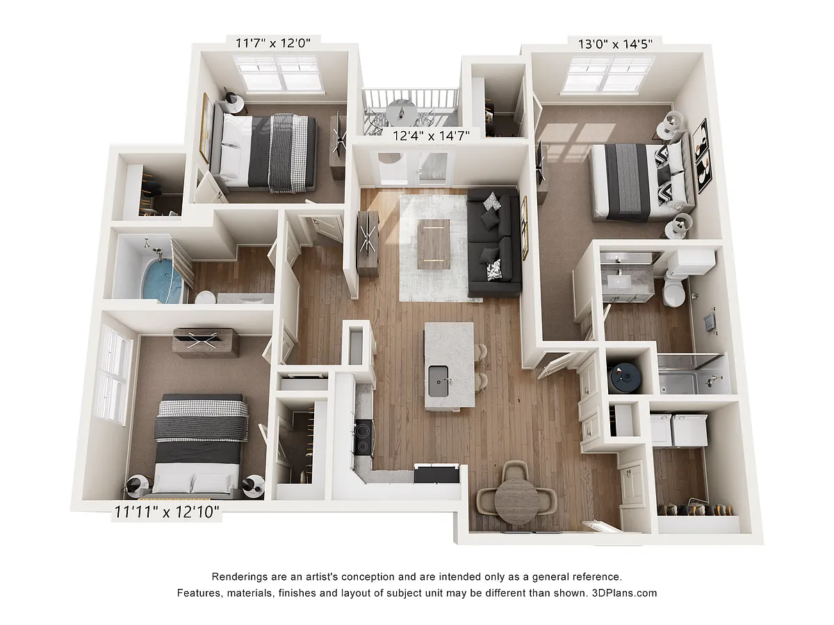 Floor plan The Centennial