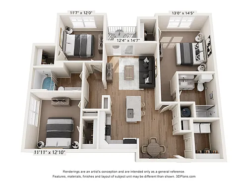 Floor plan The Centennial