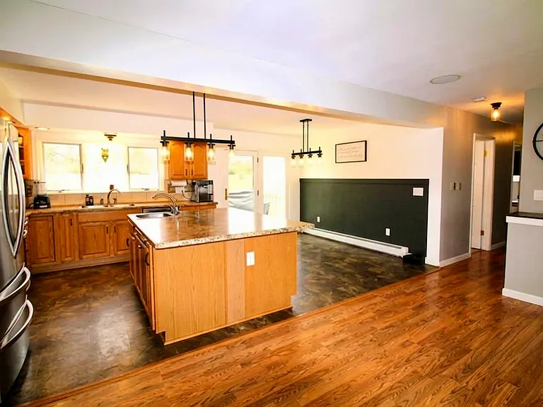 Kitchen and dining room