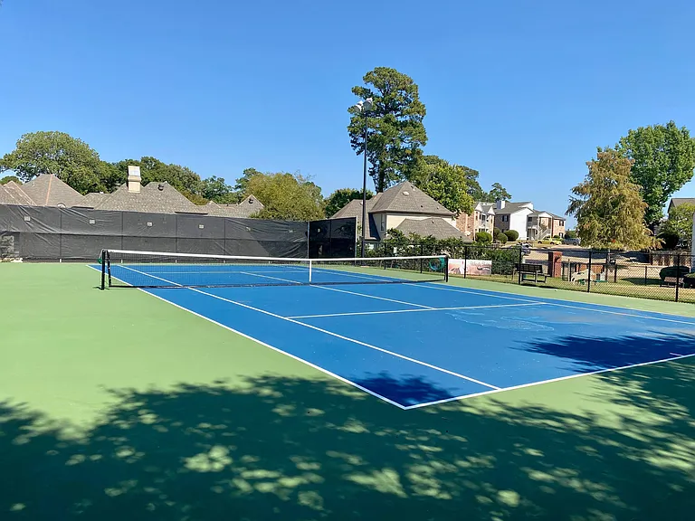 Lighted Tennis Court