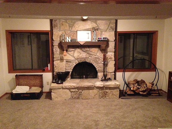 Basement/Fireplace