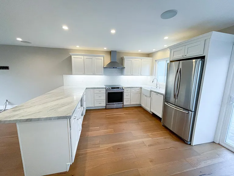 Kitchen with Stainless Appliances and Dishwasher