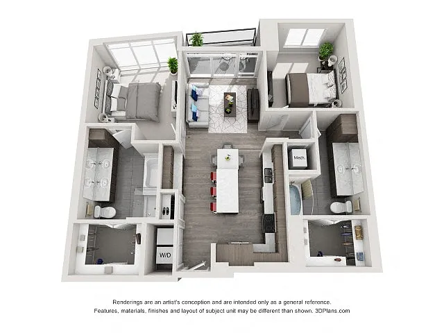 Floor plan B1