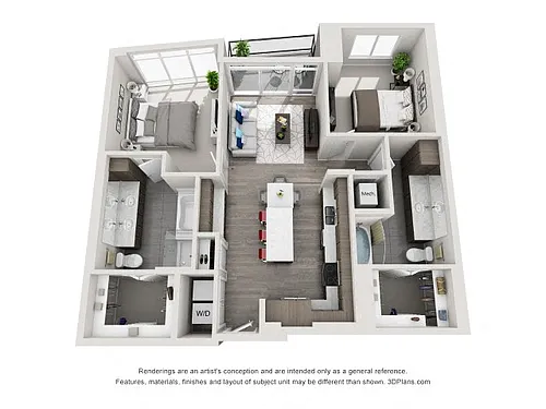 Floor plan B1