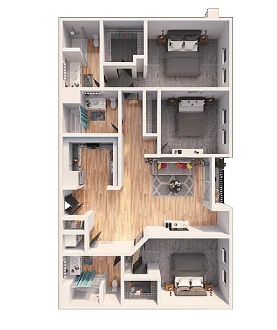 Floor plan C3A