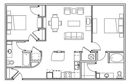 Floor plan B4