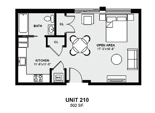 Floor plan 210