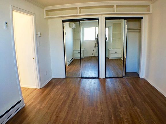 2 Closets along with above shelving