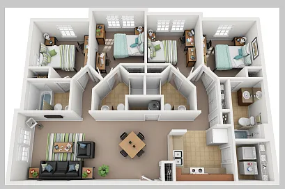 Floor plan The Falcon