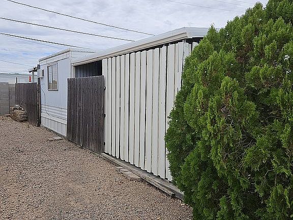 Side of house