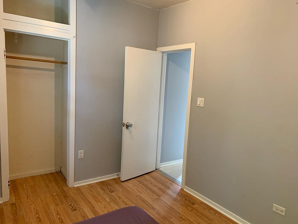 Bedroom #2, East-facing window, closet