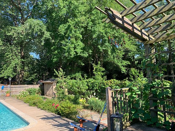 Pool from upper patio