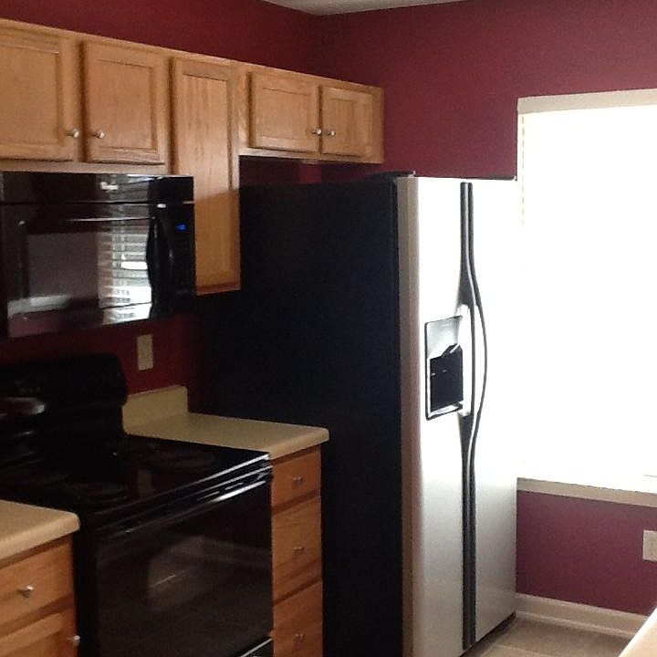 Kitchen with up to date appliances.