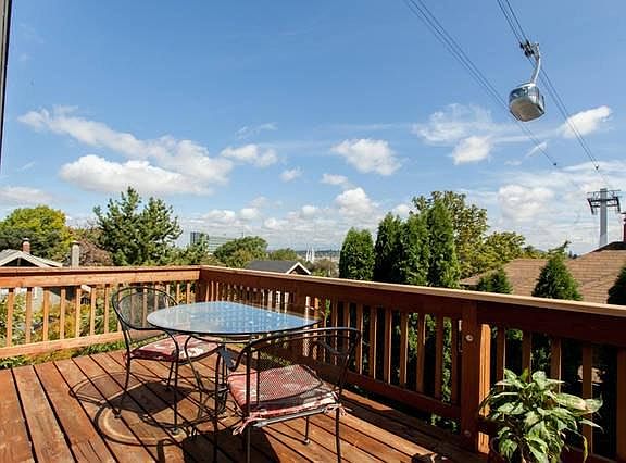 Deck off living room