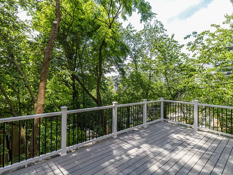 Main living level large deck