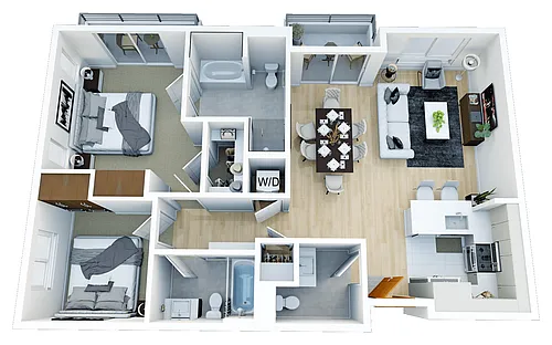 Floor plan The Santa Monica