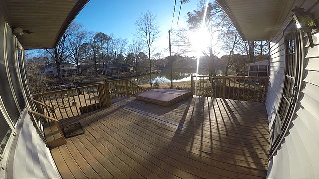 Deck Overlooking Parkwood Lake