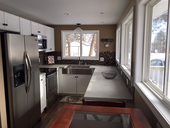 Kitchen view from din area