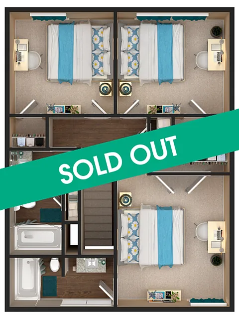 Floor plan 3X25