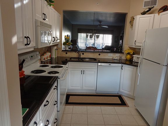 Kitchen with granite countertops