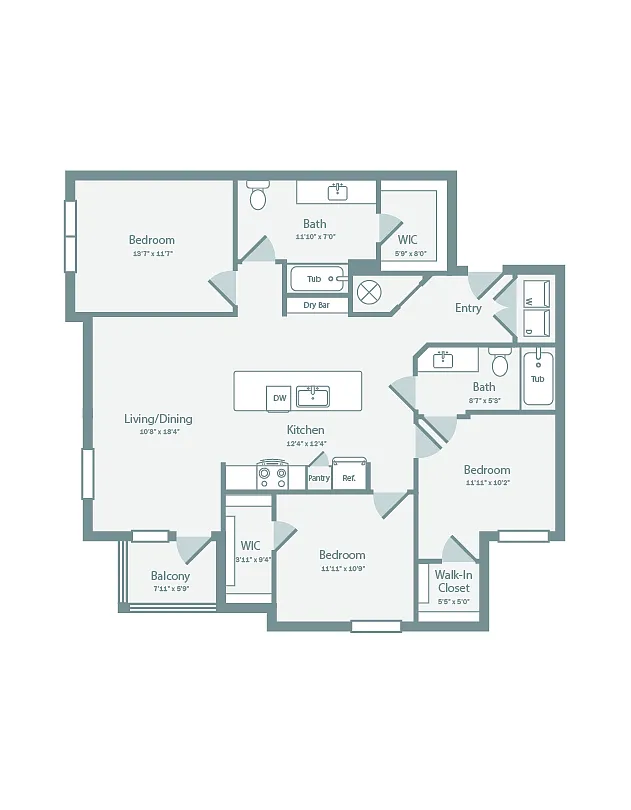 Floor plan Switchgrass