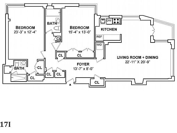 2nd image of 240 Central Park S APT 17I