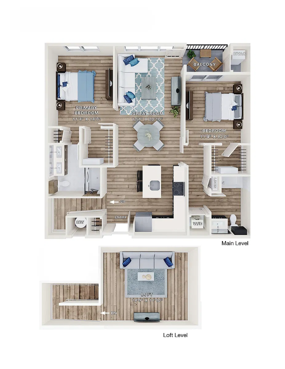 Floor plan Knox Deluxe