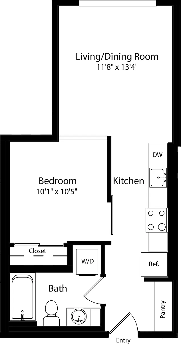 Floor plan O16