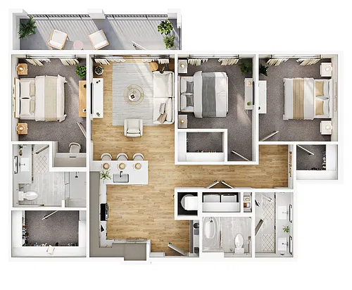 Floor plan C1