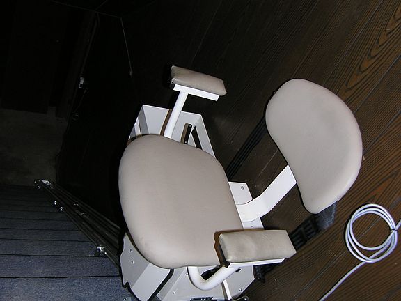 Chairlift from lower level