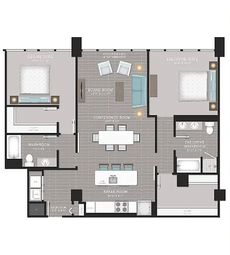 Floor plan B3