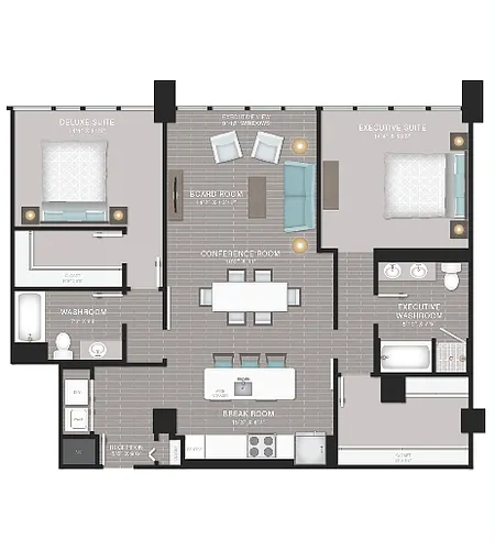 Floor plan B3