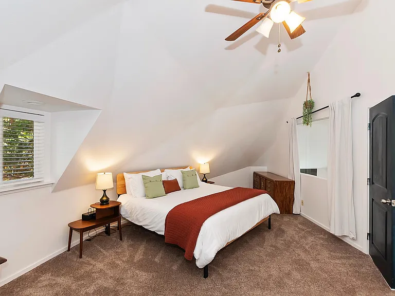 Primary bedroom with King Mattress