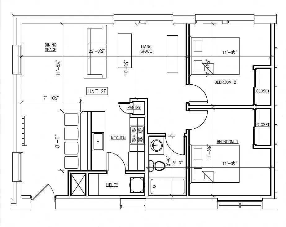 Floor plan The Bogart