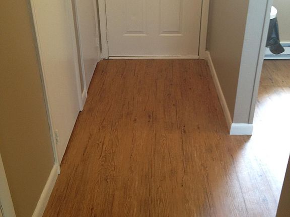 Front entrance with closet and connections for stackable washer/dryer